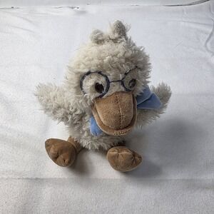 Myt Duck Plush stuffed animal glasses bow tie